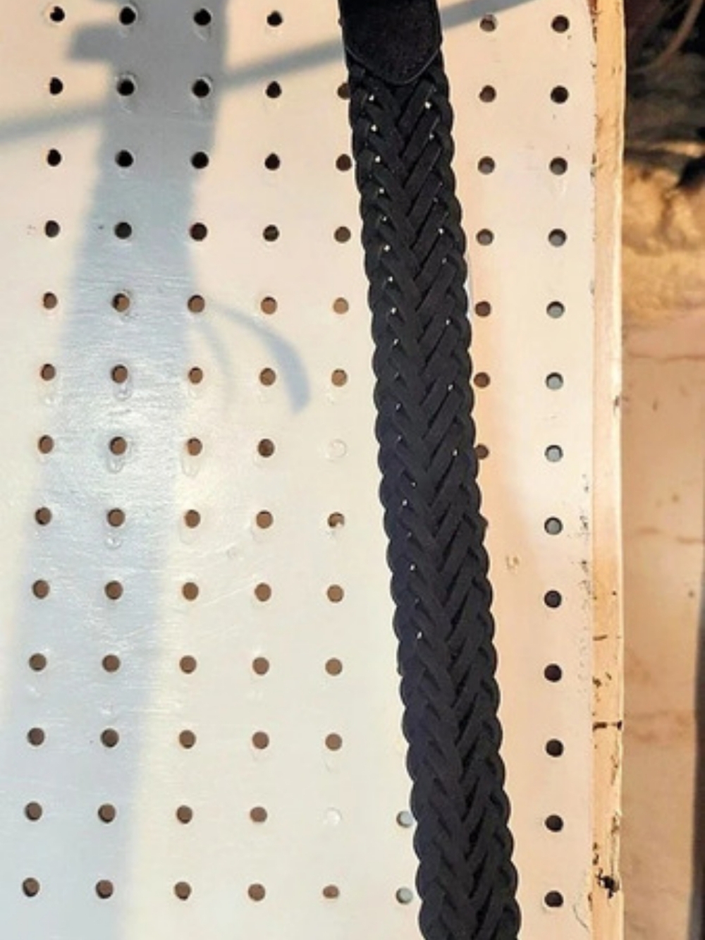 Universal Thread Women's Braided Belt Black Medium